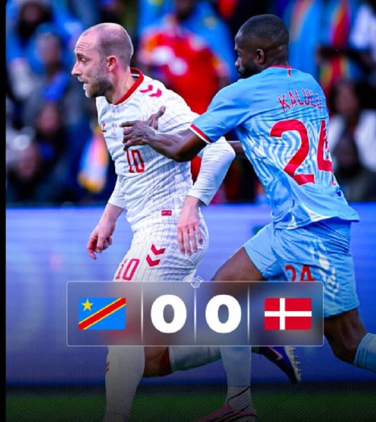 Match amical : Les Léopards tiennent tête au Danemark (0-0) à Liège