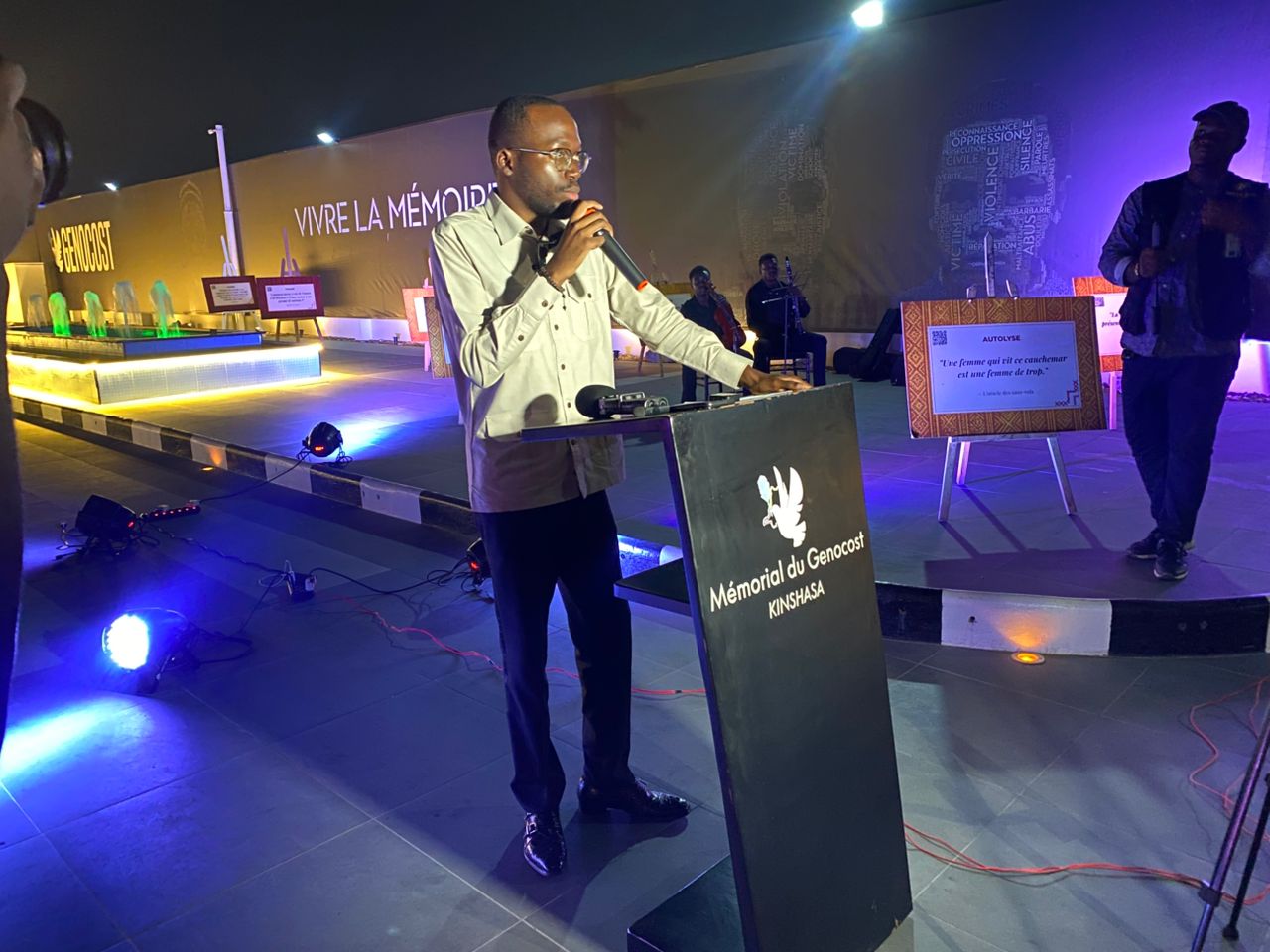 Au Mémorial du génocost, Emmanuel Mabondo invite à « réparer le cœur de la nation »